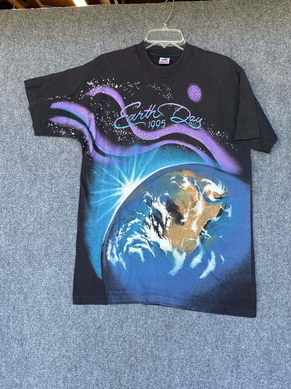 Vintage 1995 Earth Day 25th Anniversary National Wildlife Federation Size L